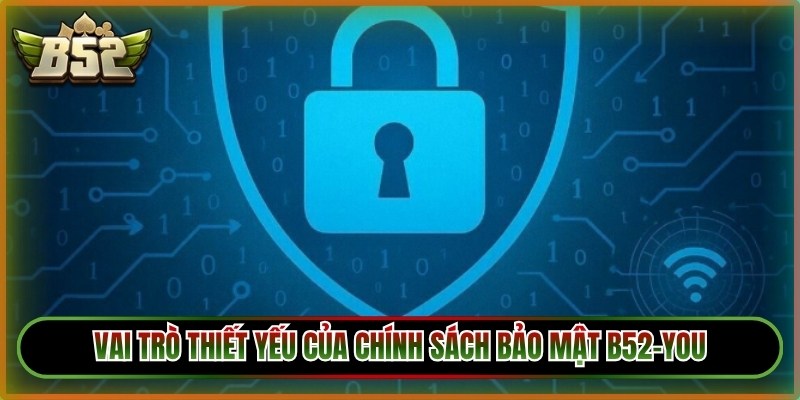 Vai trò thiết yếu của chính sách bảo mật B52-You