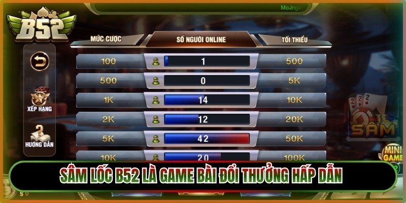 Sâm Lốc B52 - Game Bài Đổi Thưởng Hot Cùng Mẹo Luôn Thắng 1 Sâm lốc B52 là game bài đổi thưởng hấp dẫn với luật chơi lôi cuốn