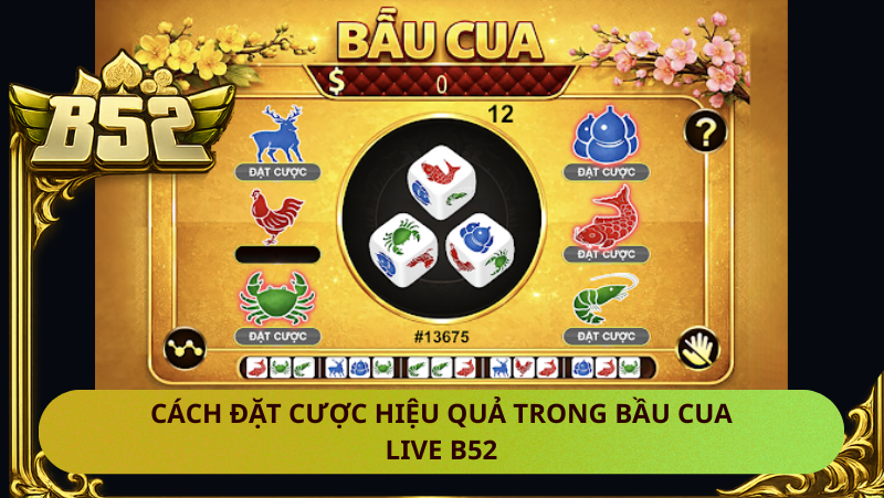Bầu Cua Live B52 – Game Dân Gian 3 Xúc Xắc, Dễ Chơi Dễ Trúng 2 Cach Dat Cuoc Hieu Qua Trong Bau Cua Live B52