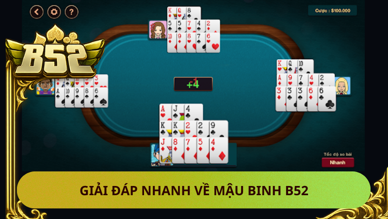 Mậu Binh B52 – Cách Xếp Bài Chuẩn Tránh Binh Lủng Cho Người Mới 2 Mau Binh B52 La Gi